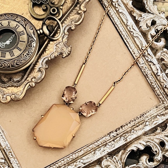 KATE SPADE • Set In Stone Long Statement Pendant Necklace - Picture 4 of 4